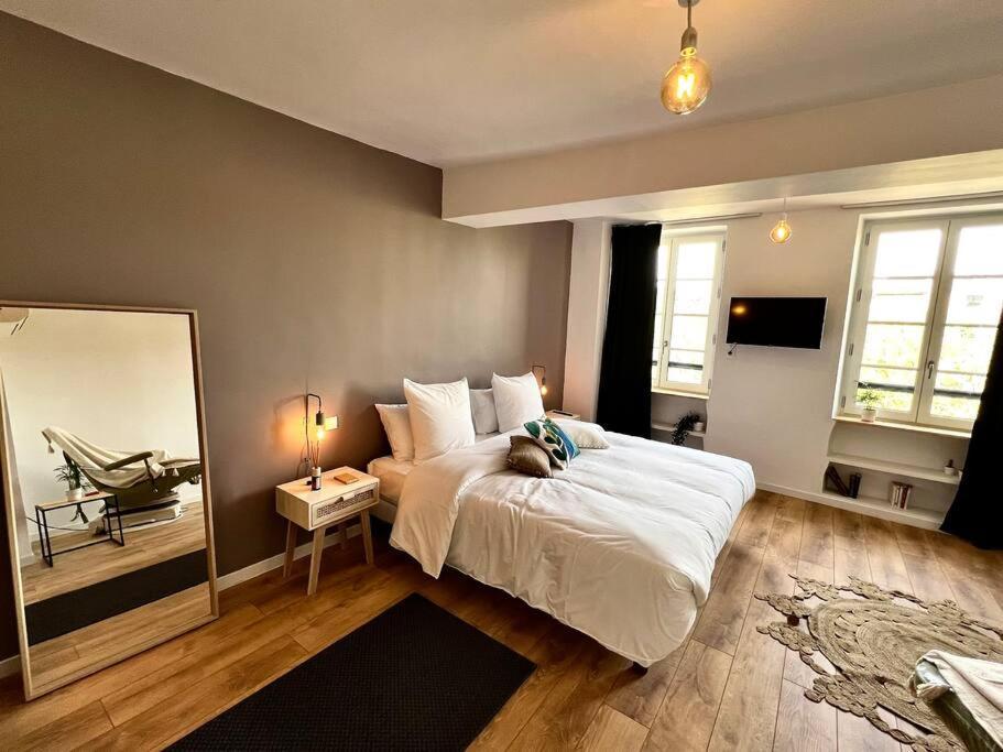 Apartmán O Ma Tre, Clim, Wifi, Vue Imprenable Carcassonne Exteriér fotografie